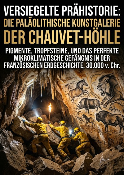 'Cover von Versiegelte Prähistorie: Die paläolithische Kunstgalerie der Chauvet-Höhle'-Cover