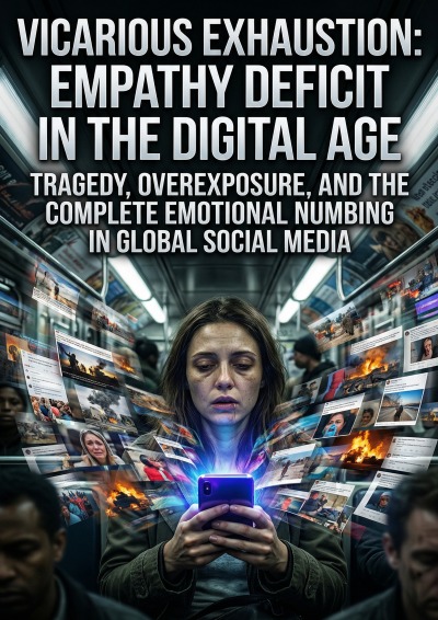 'Cover von Vicarious Exhaustion: Empathy Deficit in the Digital Age'-Cover