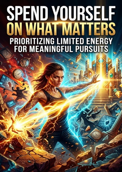 'Cover von Spend Yourself on What Matters'-Cover