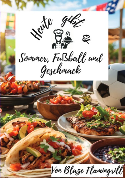 'Cover von Heute gibt es – Sommer, Fußball & Geschmack'-Cover