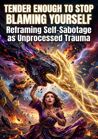 'Cover von Tender Enough to Stop Blaming Yourself'-Cover