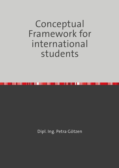 'Cover von Conceptual Framework for international students'-Cover