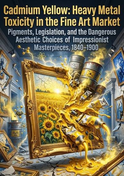 'Cover von Cadmium Yellow: Heavy Metal Toxicity in the Fine Art Market'-Cover