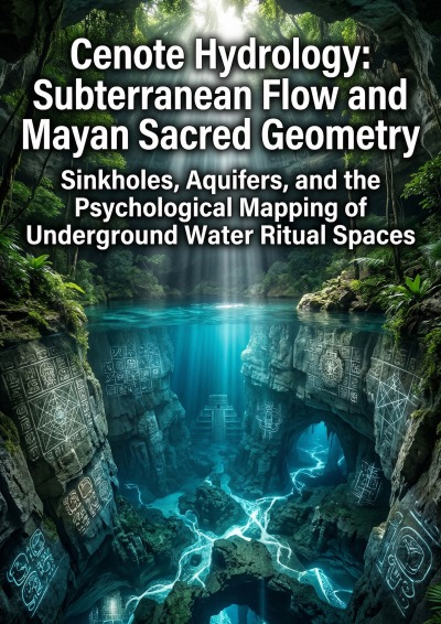 'Cover von Cenote Hydrology: Subterranean Flow and Mayan Sacred Geometry'-Cover
