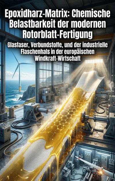 'Cover von Epoxidharz-Matrix: Chemische Belastbarkeit der modernen Rotorblatt-Fertigung'-Cover