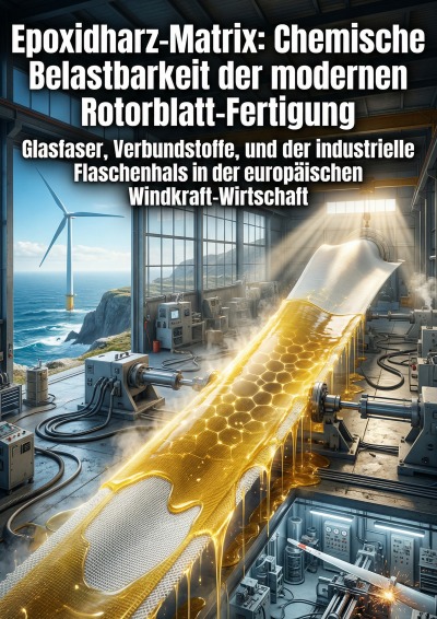 'Cover von Epoxidharz-Matrix: Chemische Belastbarkeit der modernen Rotorblatt-Fertigung'-Cover