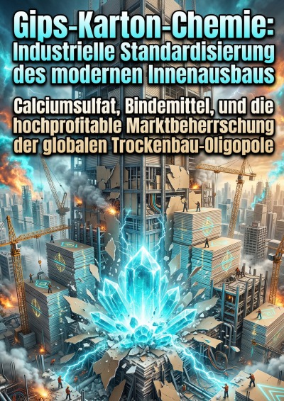 'Cover von Gips-Karton-Chemie: Industrielle Standardisierung des modernen Innenausbaus'-Cover