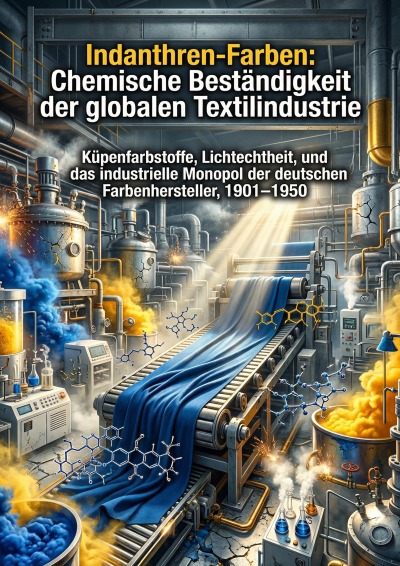 'Cover von Indanthren-Farben: Chemische Beständigkeit der globalen Textilindustrie'-Cover