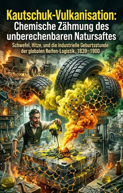 'Cover von Kautschuk-Vulkanisation: Chemische Zähmung des unberechenbaren Natursaftes'-Cover
