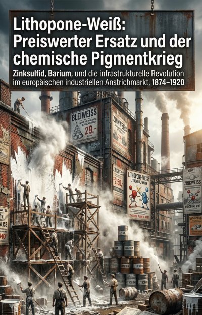 'Cover von Lithopone-Weiß: Preiswerter Ersatz und der chemische Pigmentkrieg'-Cover