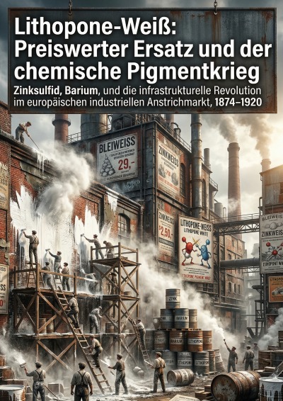 'Cover von Lithopone-Weiß: Preiswerter Ersatz und der chemische Pigmentkrieg'-Cover