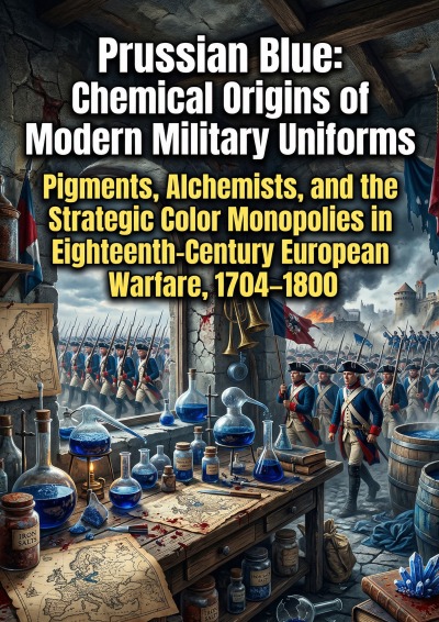 'Cover von Prussian Blue: Chemical Origins of Modern Military Uniforms'-Cover