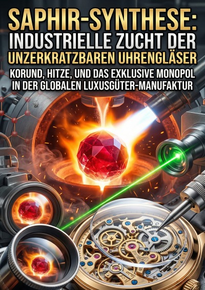 'Cover von Saphir-Synthese: Industrielle Zucht der unzerkratzbaren Uhrengläser'-Cover
