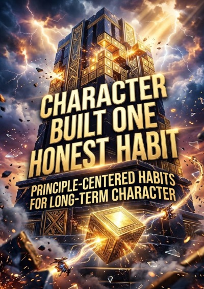 'Cover von Character Built One Honest Habit'-Cover
