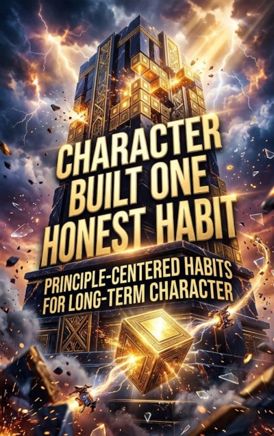 'Cover von Character Built One Honest Habit'-Cover