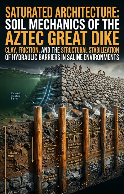 'Cover von Saturated Architecture: Soil Mechanics of the Aztec Great Dike'-Cover
