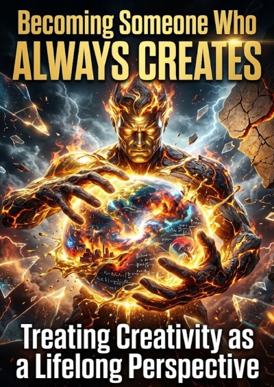 'Cover von Becoming Someone Who Always Creates'-Cover