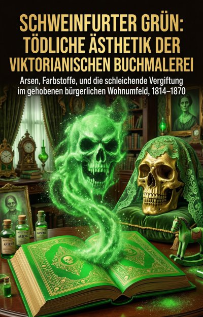 'Cover von Schweinfurter Grün: Tödliche Ästhetik der viktorianischen Buchmalerei'-Cover