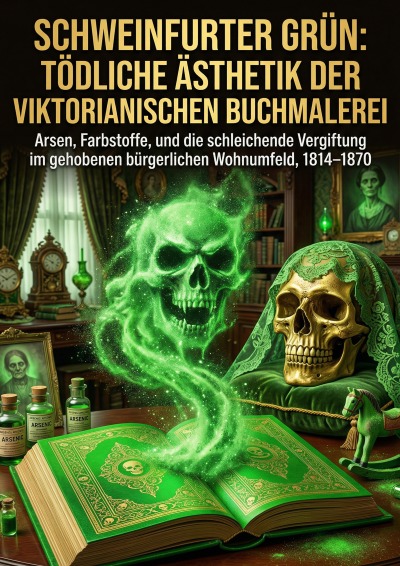 'Cover von Schweinfurter Grün: Tödliche Ästhetik der viktorianischen Buchmalerei'-Cover