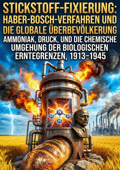 'Cover von Stickstoff-Fixierung: Haber-Bosch-Verfahren und die globale Überbevölkerung'-Cover
