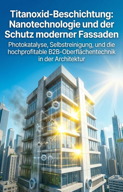 'Cover von Titanoxid-Beschichtung: Nanotechnologie und der Schutz moderner Fassaden'-Cover