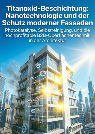 'Cover von Titanoxid-Beschichtung: Nanotechnologie und der Schutz moderner Fassaden'-Cover