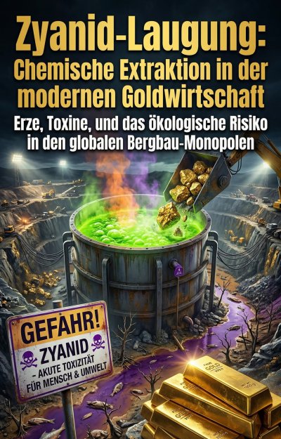 'Cover von Zyanid-Laugung: Chemische Extraktion in der modernen Goldwirtschaft'-Cover