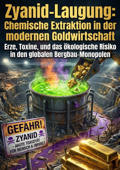 'Cover von Zyanid-Laugung: Chemische Extraktion in der modernen Goldwirtschaft'-Cover