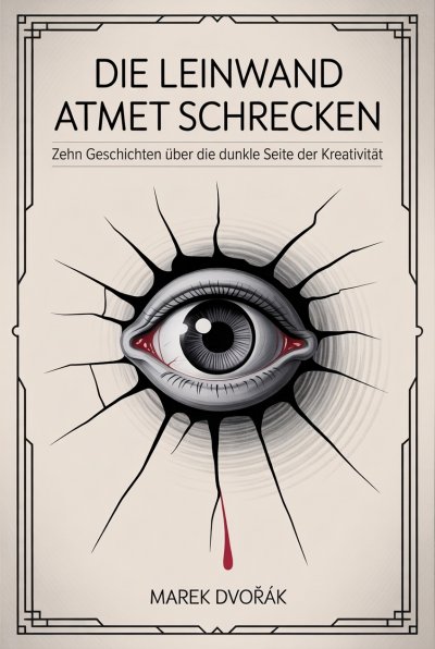 'Cover von Die Leinwand atmet Schrecken'-Cover
