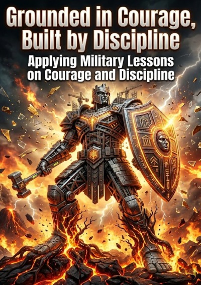 'Cover von Grounded in Courage, Built by Discipline'-Cover