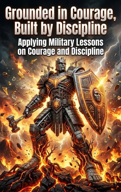 'Cover von Grounded in Courage, Built by Discipline'-Cover