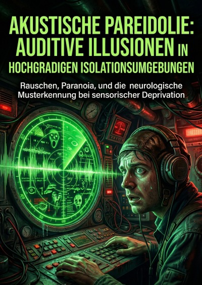 'Cover von Akustische Pareidolie: Auditive Illusionen in hochgradigen Isolationsumgebungen'-Cover