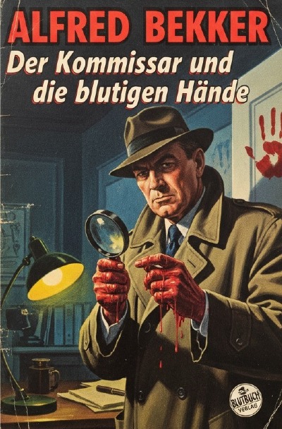 'Cover von Der Kommissar und die blutigen Hände: Kommissar Harry Kubinke ermittelt: Kriminalroman'-Cover