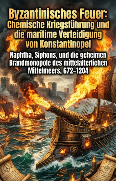 'Cover von Byzantinisches Feuer: Chemische Kriegsführung und die maritime Verteidigung von Konstantinopel'-Cover