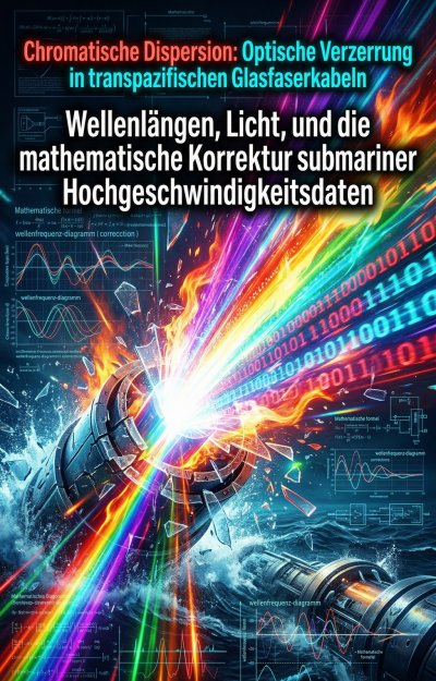 'Cover von Chromatische Dispersion: Optische Verzerrung in transpazifischen Glasfaserkabeln'-Cover