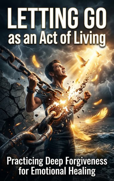 'Cover von Letting Go as an Act of Living'-Cover