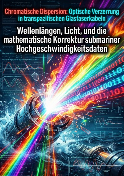 'Cover von Chromatische Dispersion: Optische Verzerrung in transpazifischen Glasfaserkabeln'-Cover