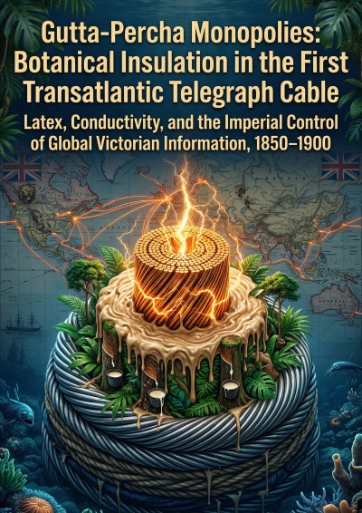 'Cover von Gutta-Percha Monopolies: Botanical Insulation in the First Transatlantic Telegraph Cable'-Cover