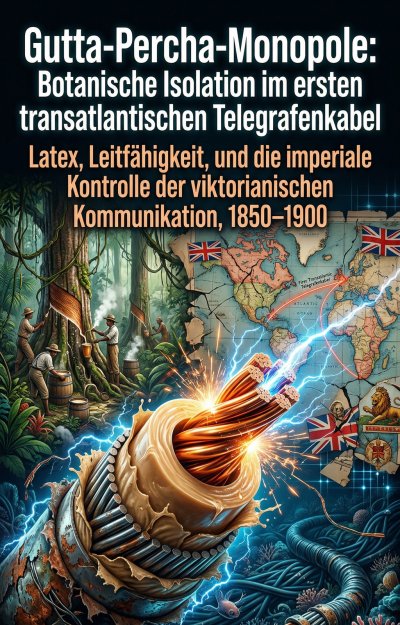 'Cover von Gutta-Percha-Monopole: Botanische Isolation im ersten transatlantischen Telegrafenkabel'-Cover