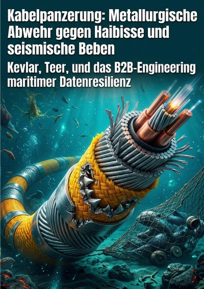 'Cover von Kabelpanzerung: Metallurgische Abwehr gegen Haibisse und seismische Beben'-Cover