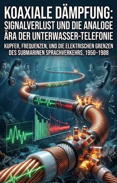 'Cover von Koaxiale Dämpfung: Signalverlust und die analoge Ära der Unterwasser-Telefonie'-Cover