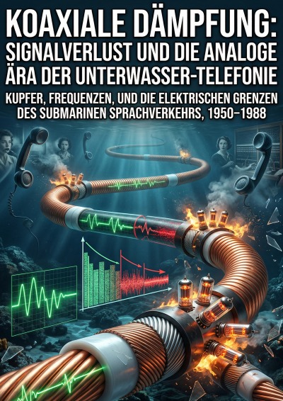 'Cover von Koaxiale Dämpfung: Signalverlust und die analoge Ära der Unterwasser-Telefonie'-Cover