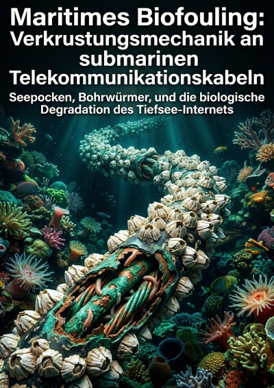 'Cover von Maritimes Biofouling: Verkrustungsmechanik an submarinen Telekommunikationskabeln'-Cover