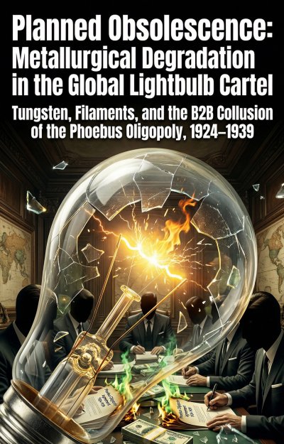 'Cover von Planned Obsolescence: Metallurgical Degradation in the Global Lightbulb Cartel'-Cover
