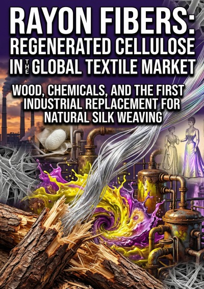 'Cover von Rayon Fibers: Regenerated Cellulose in the Global Textile Market'-Cover