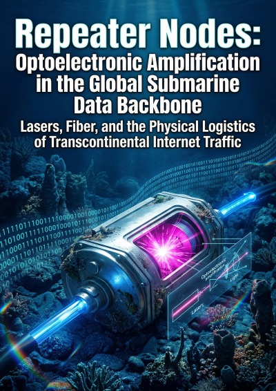 'Cover von Repeater Nodes: Optoelectronic Amplification in the Global Submarine Data Backbone'-Cover