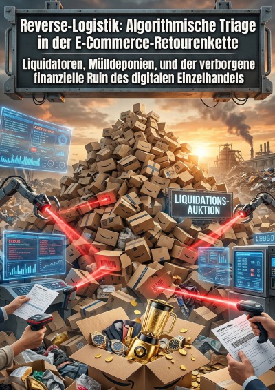 'Cover von Reverse-Logistik: Algorithmische Triage in der E-Commerce-Retourenkette'-Cover