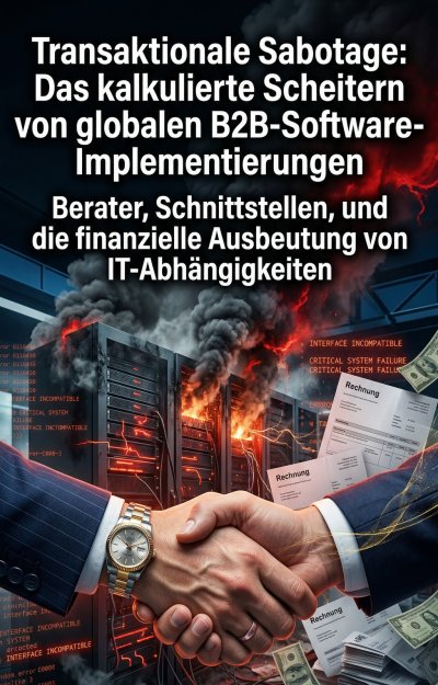 'Cover von Transaktionale Sabotage: Das kalkulierte Scheitern von globalen B2B-Software-Implementierungen'-Cover