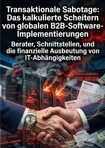 'Cover von Transaktionale Sabotage: Das kalkulierte Scheitern von globalen B2B-Software-Implementierungen'-Cover