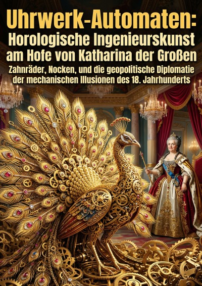 'Cover von Uhrwerk-Automaten: Horologische Ingenieurskunst am Hofe von Katharina der Großen'-Cover